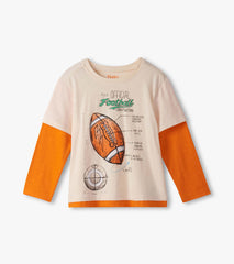 Boys Football Fooler Long Sleeve T-Shirt | Hatley Onsale Boys