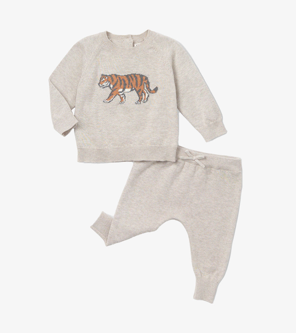 Baby Boys Little Tiger Pullover Sweater & Pants | Hatley Onsale Baby & Toddler