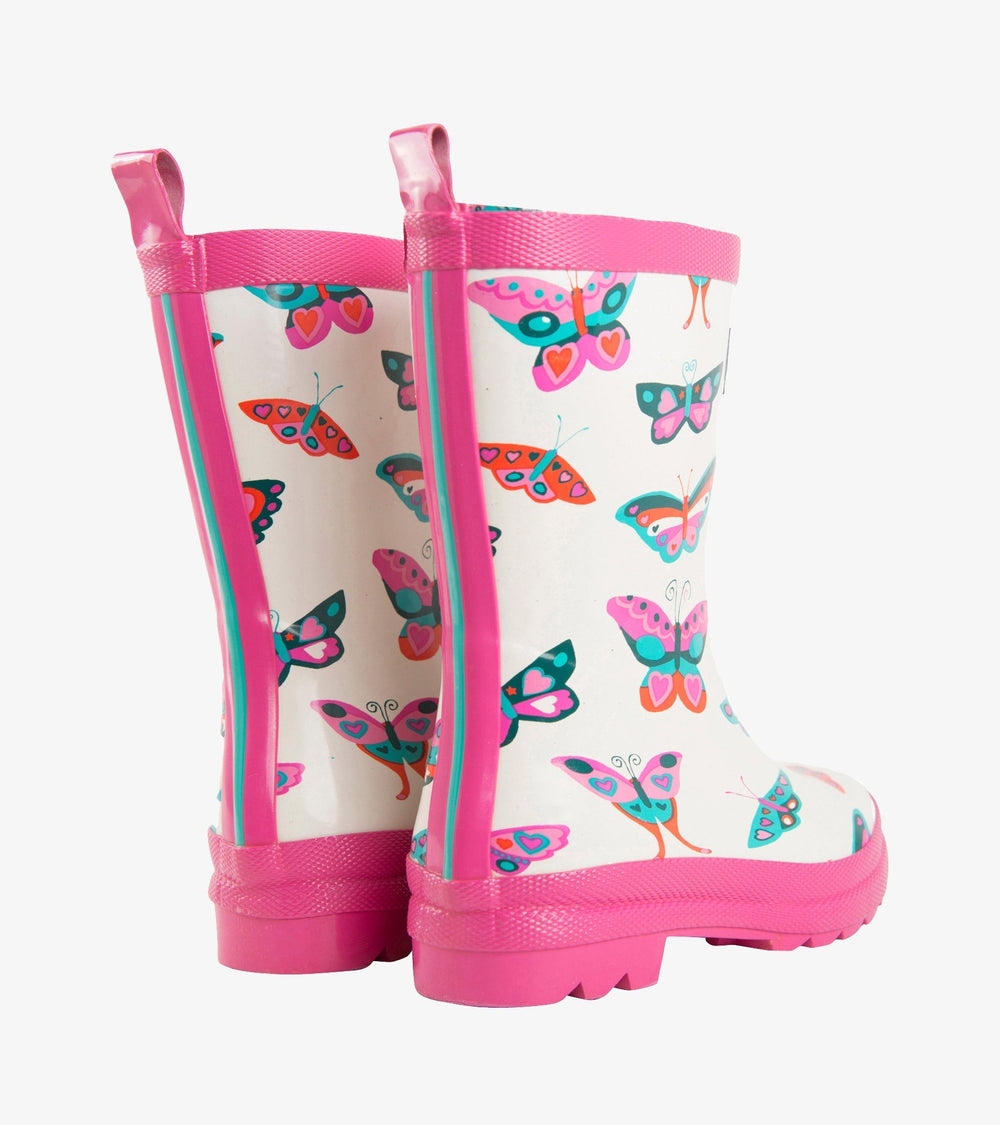 Groovy Butterflies Rain Boots | Hatley Sale Girls