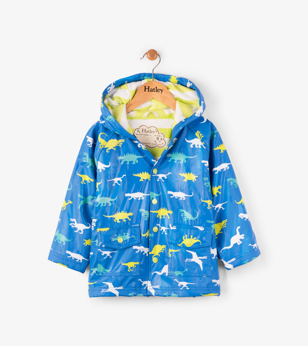 Color Changing Dinosaur Ménagerie Raincoat | Hatley Discount Boys