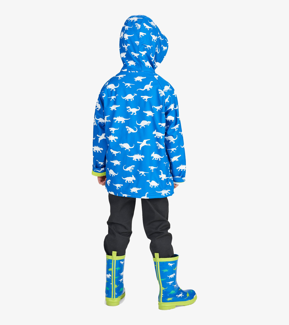 Color Changing Dinosaur Ménagerie Raincoat | Hatley Discount Boys