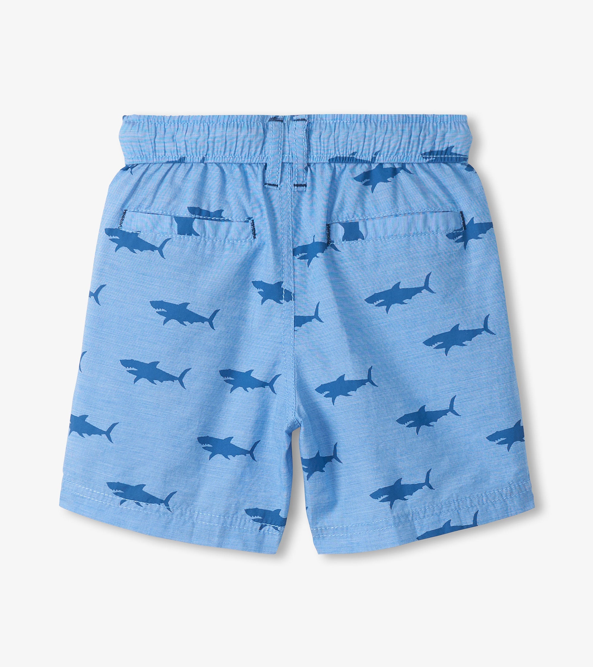 Boys Sharks Oxford Woven Shorts | Hatley Onsale Boys
