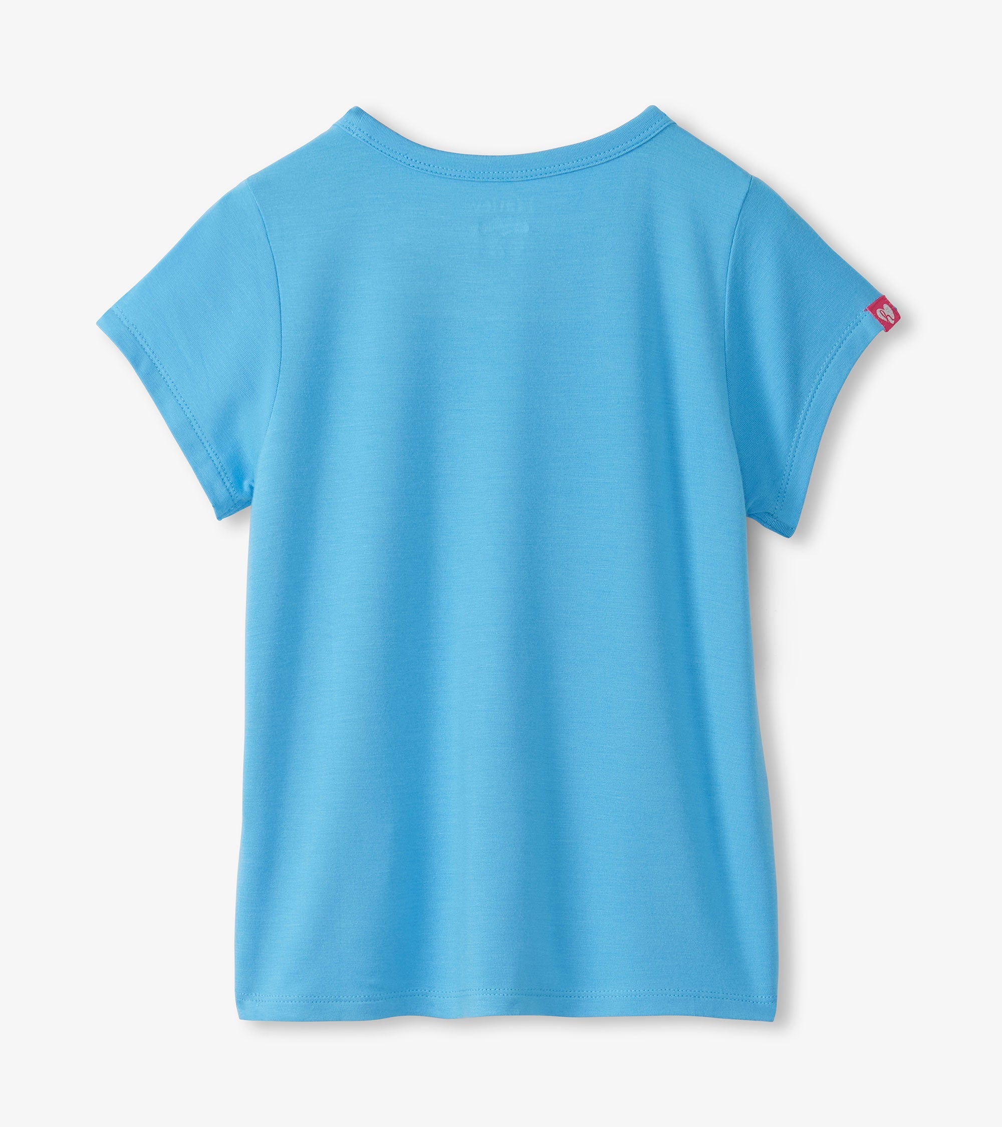 Girls Baby Blue Pocket T-Shirt | Hatley Discount Girls