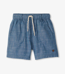 Boys Indigo Woven Shorts | Hatley