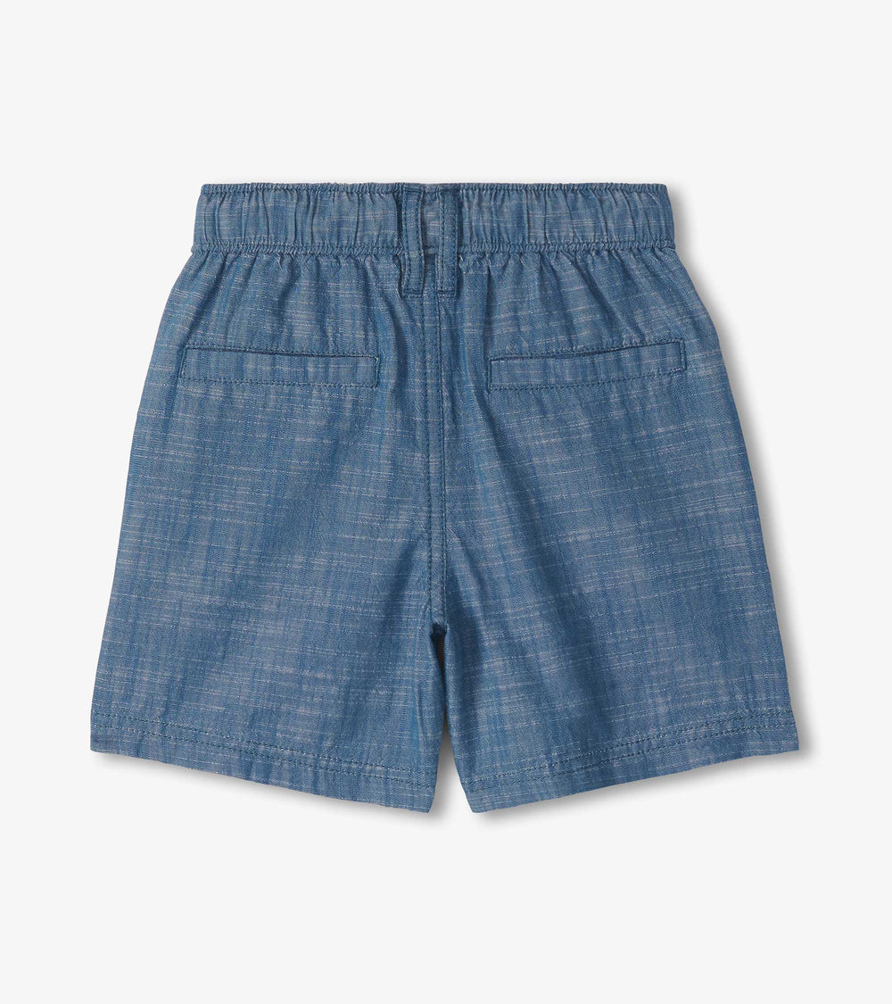 Boys Indigo Woven Shorts | Hatley