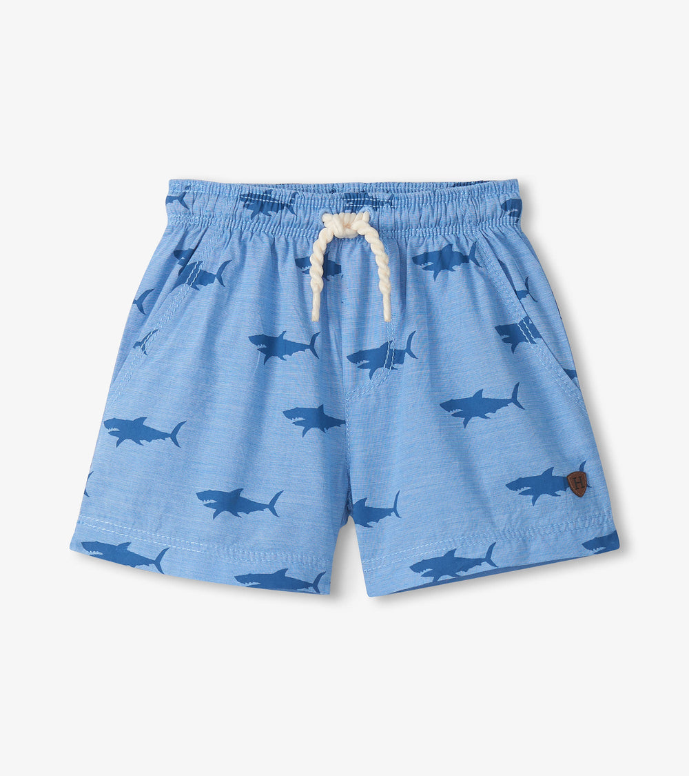 Baby & Toddler Boys Baby Shark Pull-On Woven Shorts | Hatley Onsale Baby & Toddler