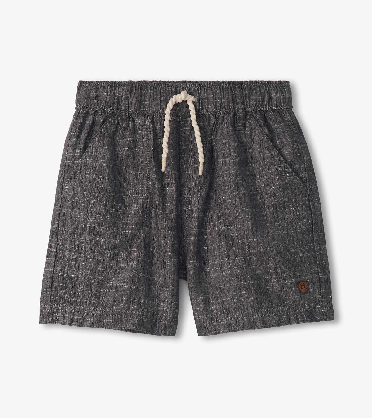 Boys Dark Grey Woven Shorts | Hatley Discount Boys