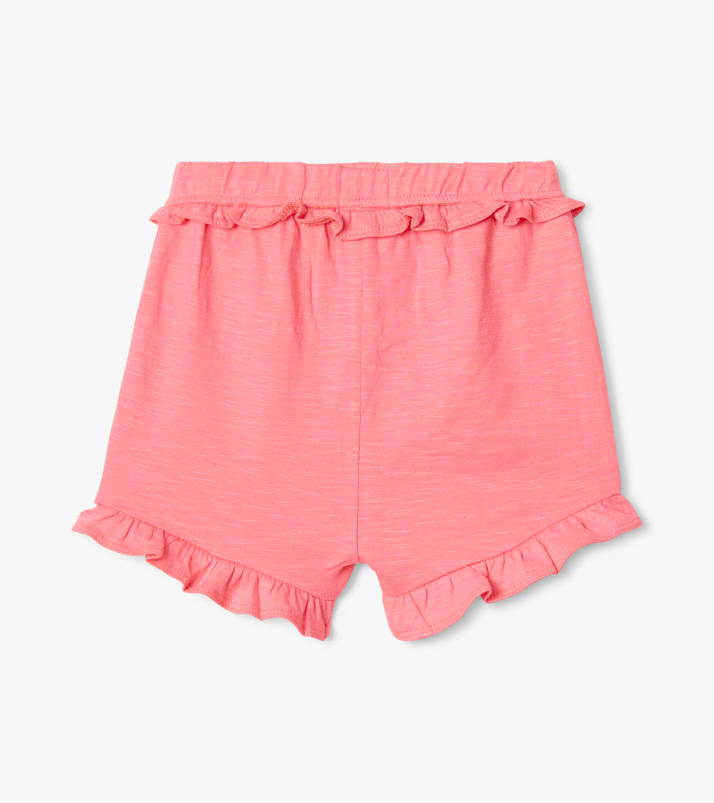 Baby & Toddler Girls Pink Ruffle Shorts | Hatley