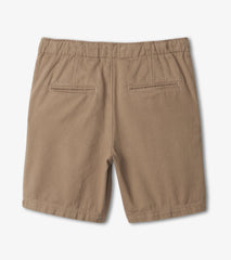 Boys Khaki Twill Shorts | Hatley Sale Boys