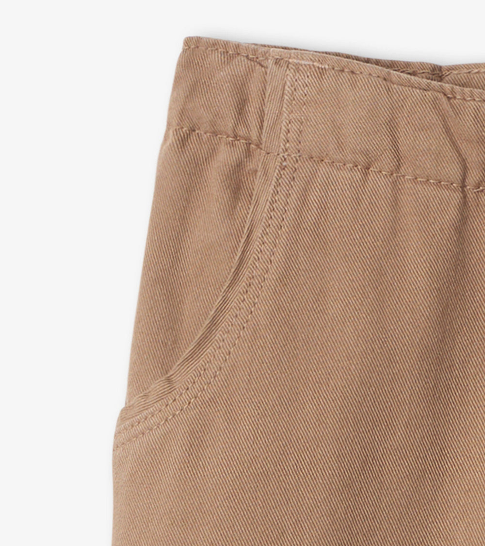Boys Khaki Twill Shorts | Hatley Sale Boys