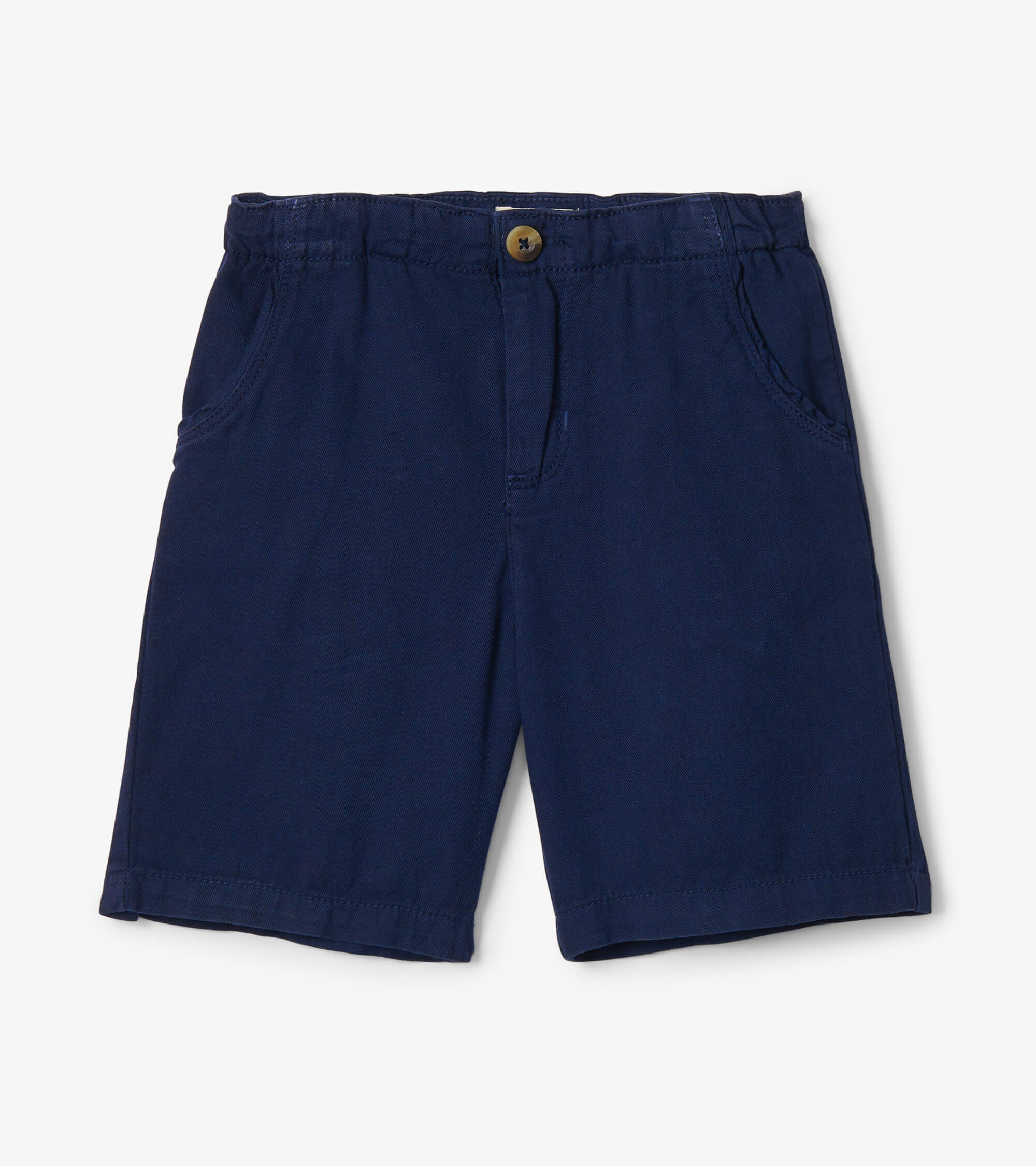 Boys Navy Twill Shorts | Hatley Boys