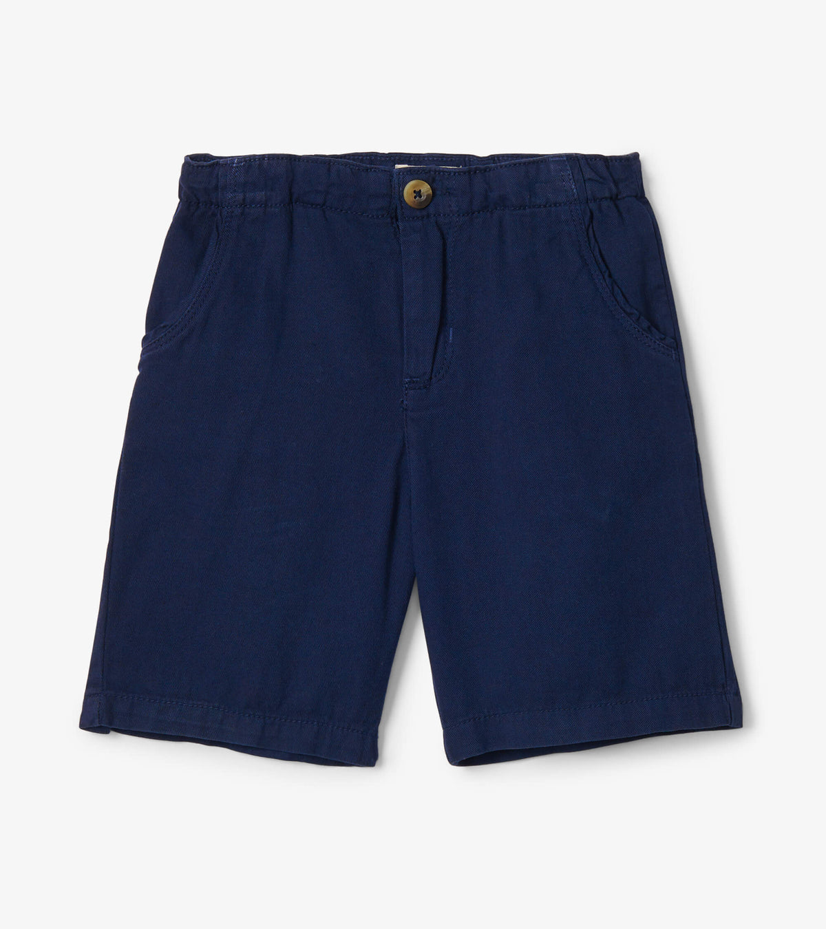 Boys Navy Twill Shorts | Hatley Boys