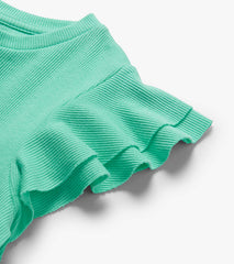 Girls Opal Ruffle Sleeve Tank | Hatley US Girls