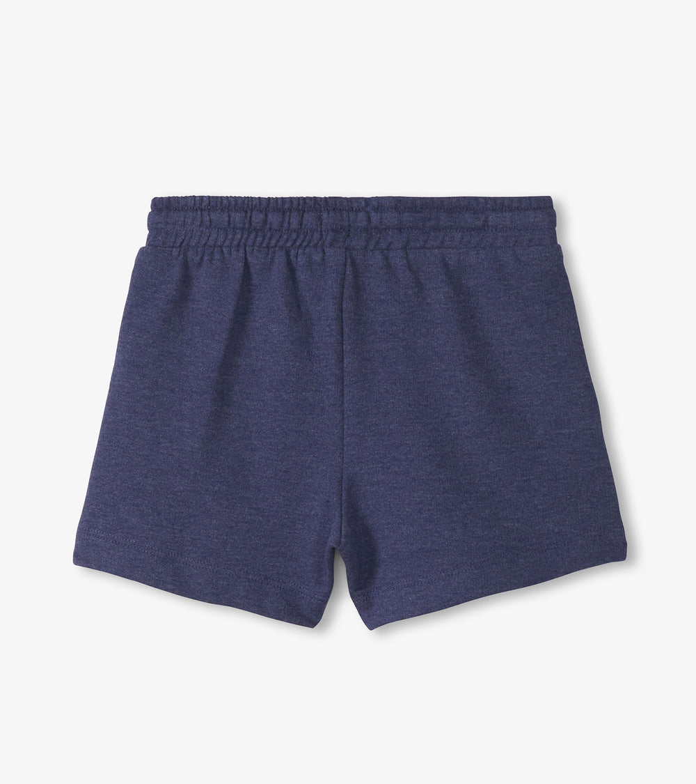 Girls Patriot Blue Easy Basic Shorts | Hatley Sale Girls