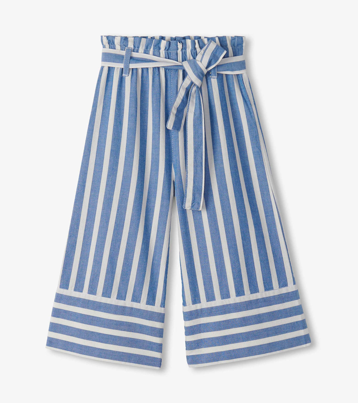 Girls Powder Stripes Cropped Paperbag Pants | Hatley US Girls