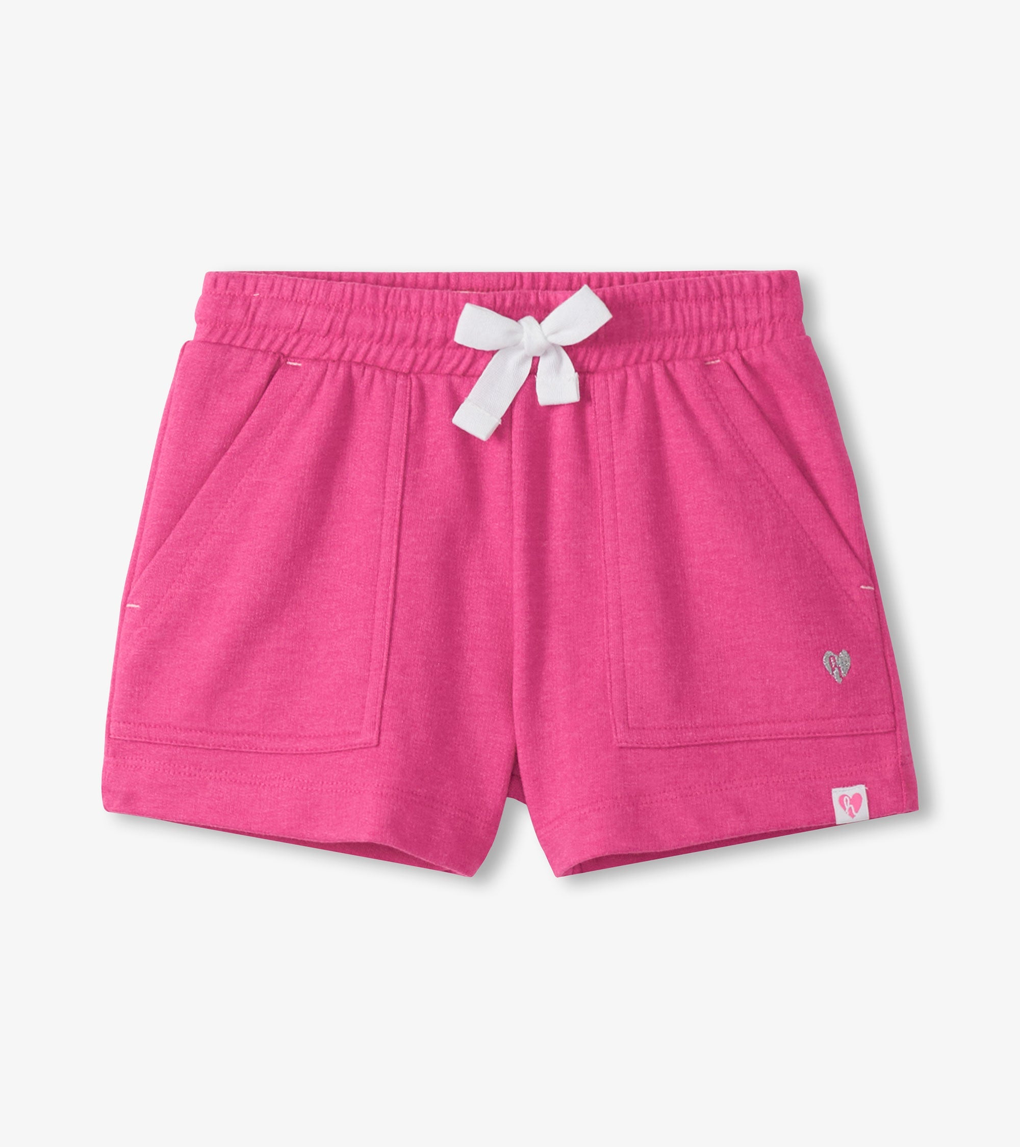 Girls Raspberry Rose Easy Basic Shorts | Hatley Discount Girls