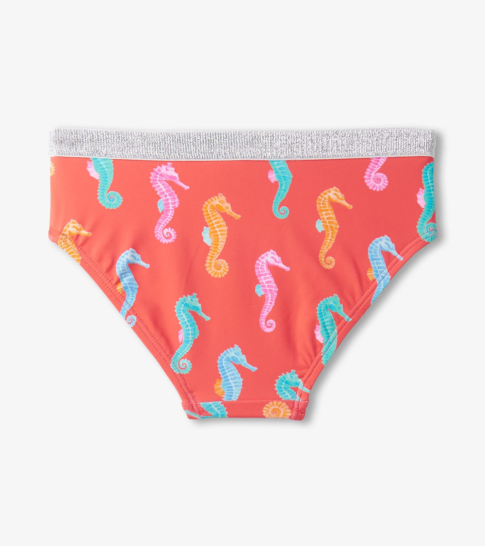 Girls Painted Sea Horse Tankini Set | Hatley Girls