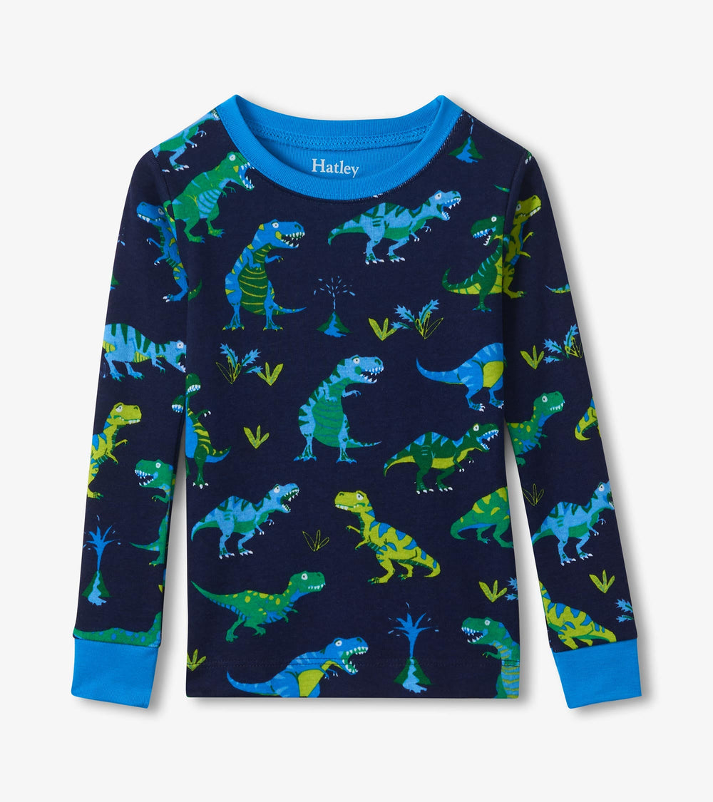 Boys Sharptooth Rex Long Sleeve Pajama Set | Hatley Onsale Boys