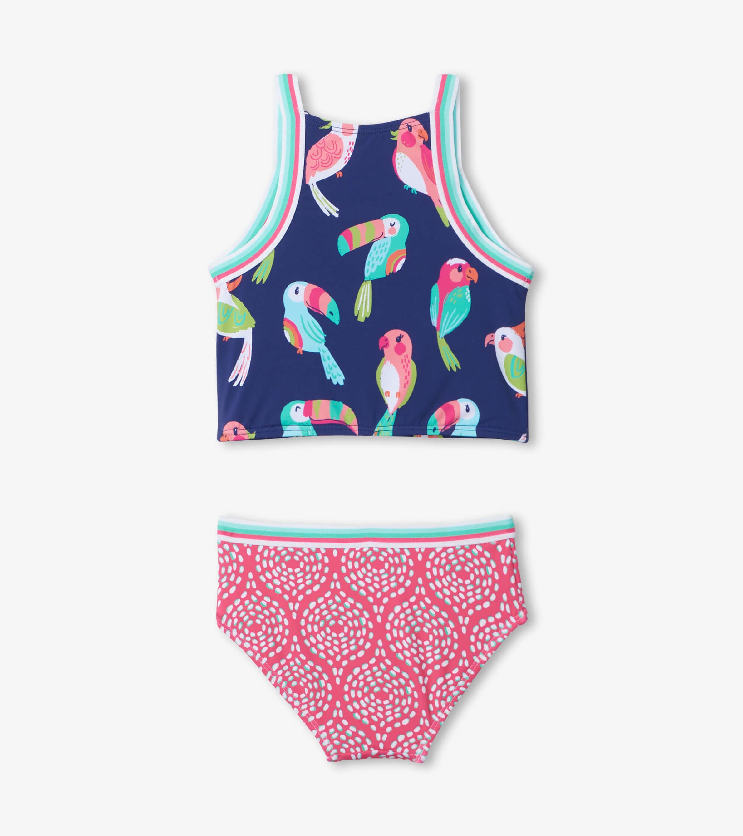 Tropical Birds Tankini Set | Hatley Discount Girls