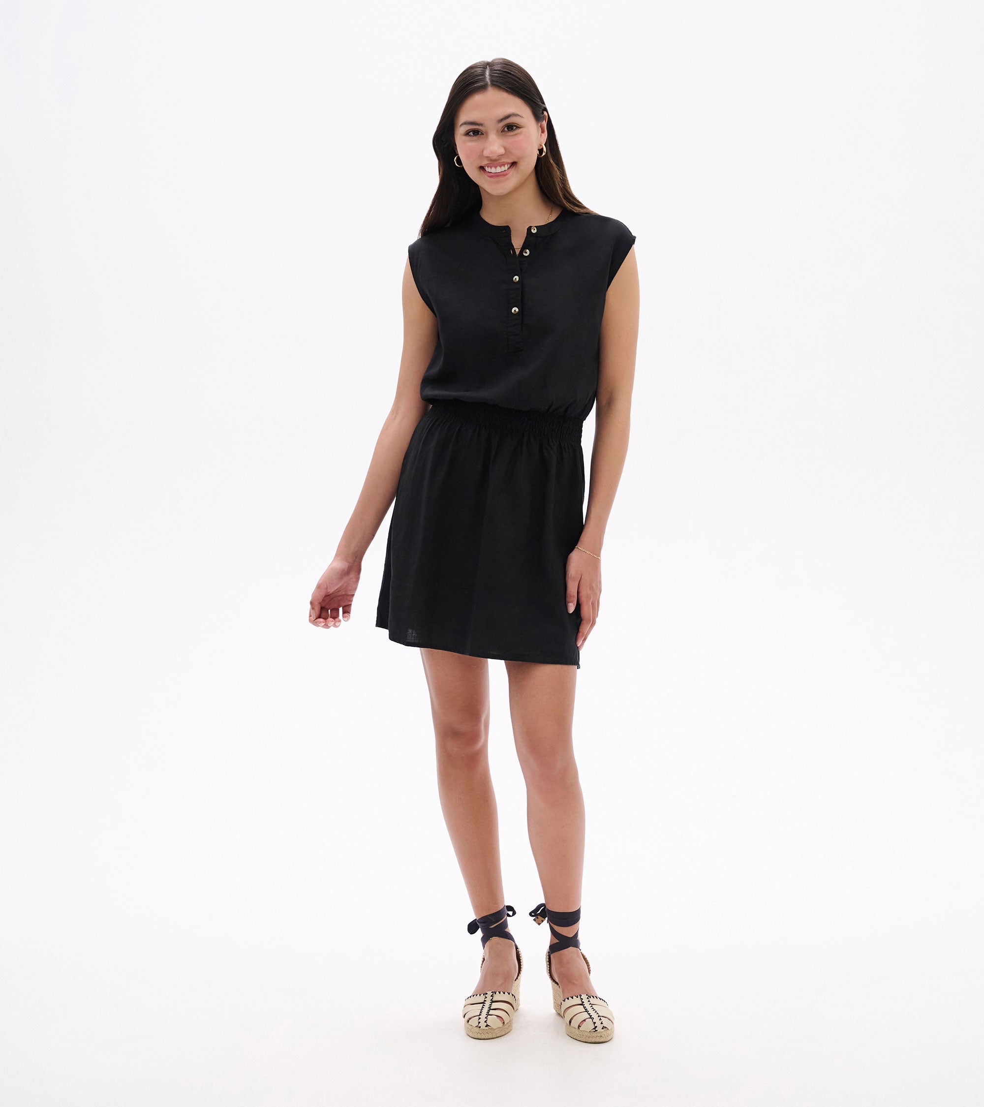 Abbey Dress - Black | Hatley US Women