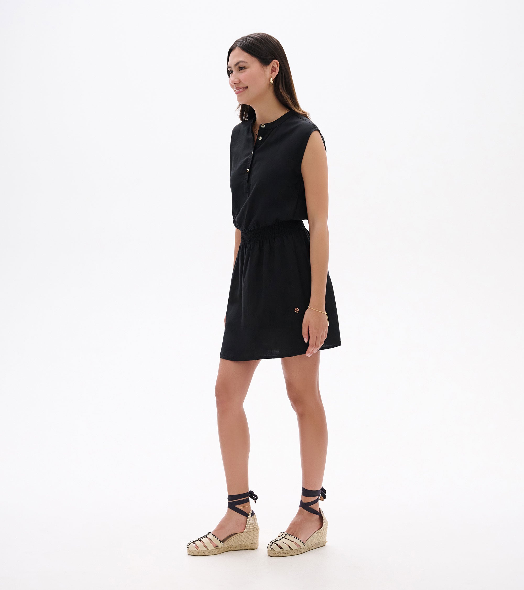 Abbey Dress - Black | Hatley US Women
