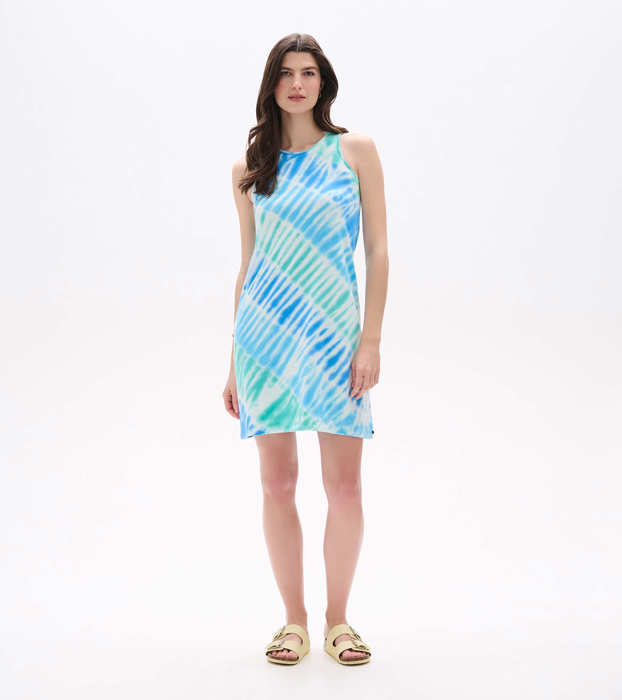Bella Dress - Blue Wave Tie Dye | Hatley Discount Women