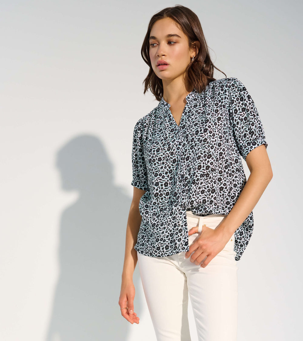 Ivy Blouse - Mini Fresh Flowers | Hatley For Women