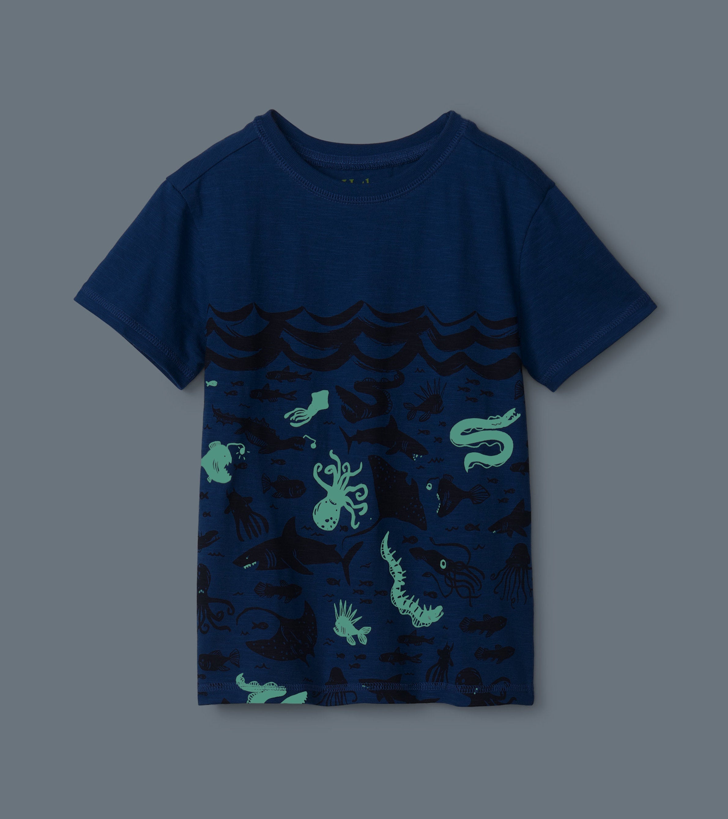 Ocean Glow In The Dark Graphic Tee | Hatley