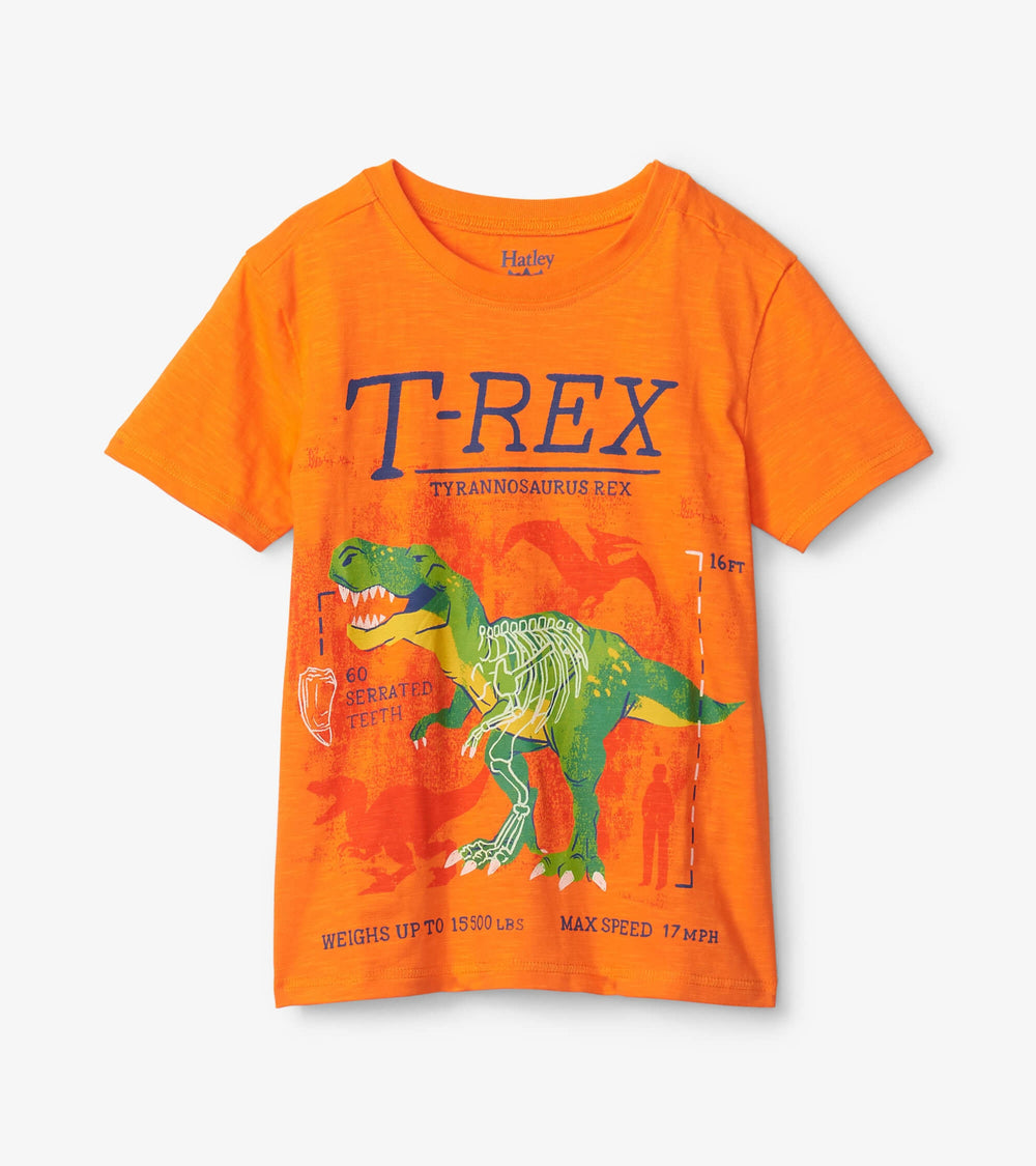 T-Rex Glow In The Dark Graphic Tee | Hatley Onsale Boys