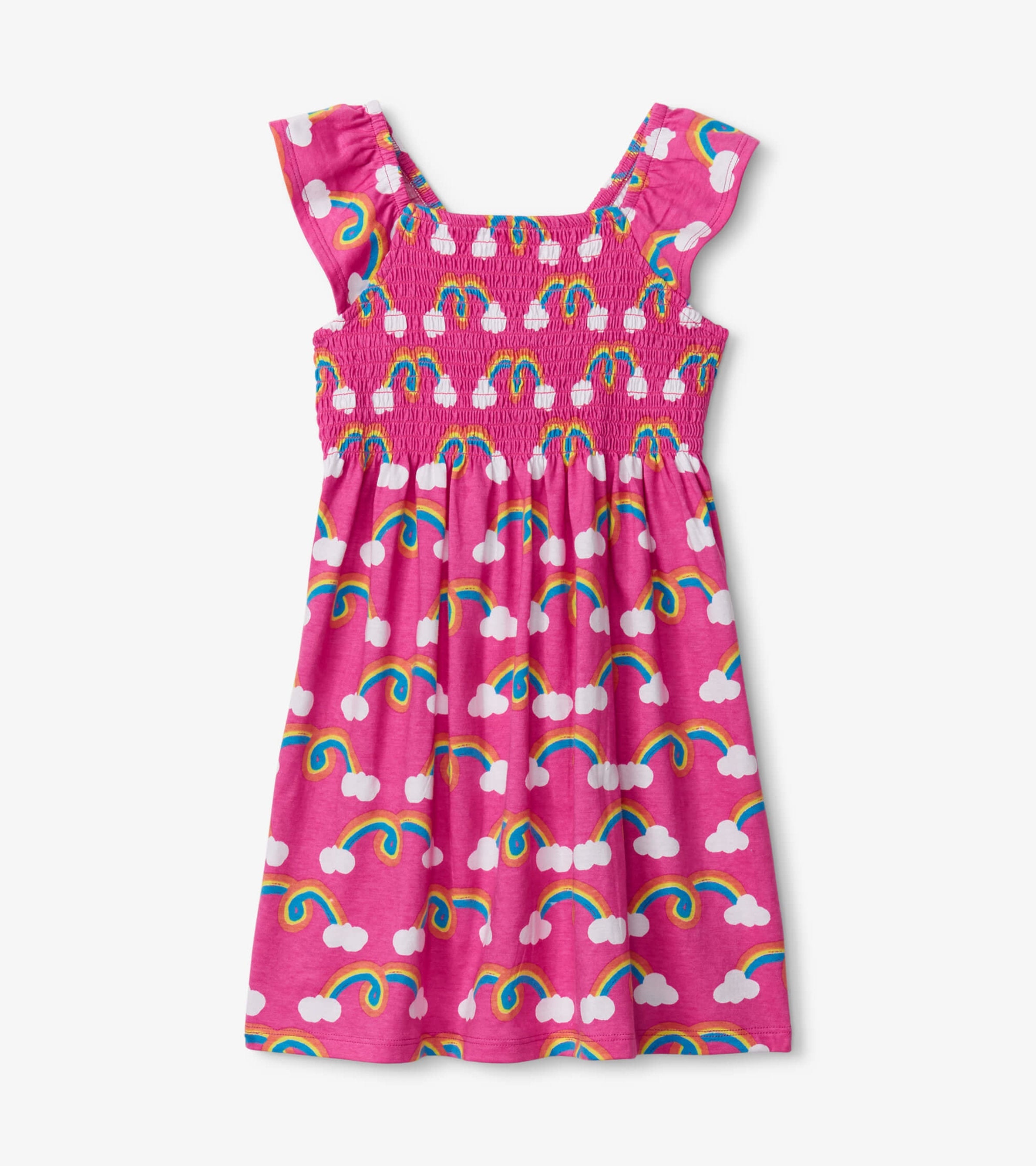 Rainbow Arch Smocked Dress | Hatley Discount Girls