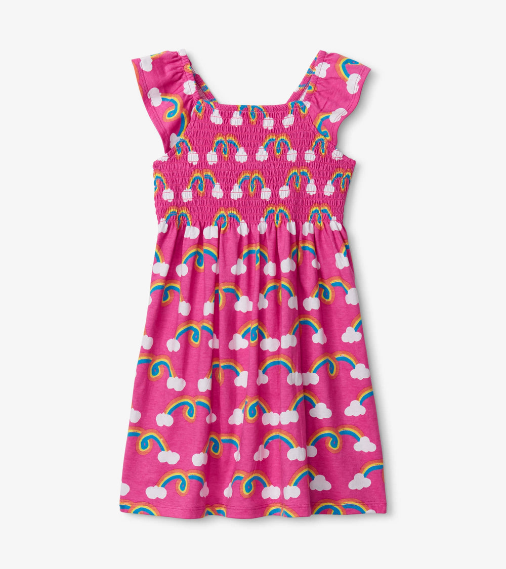 Rainbow Arch Smocked Dress | Hatley Discount Girls