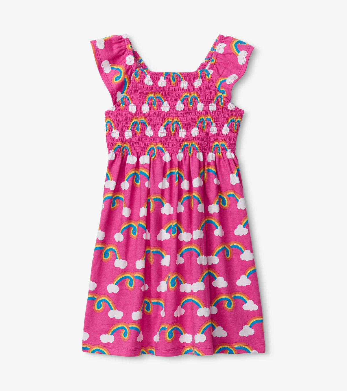 Rainbow Arch Smocked Dress | Hatley Discount Girls
