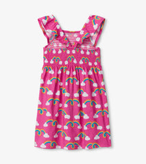 Rainbow Arch Smocked Dress | Hatley Discount Girls
