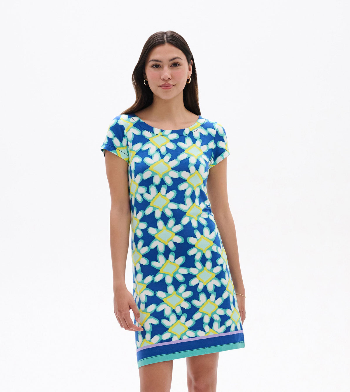 Nellie Dress - Shibori Flowers | Hatley Women