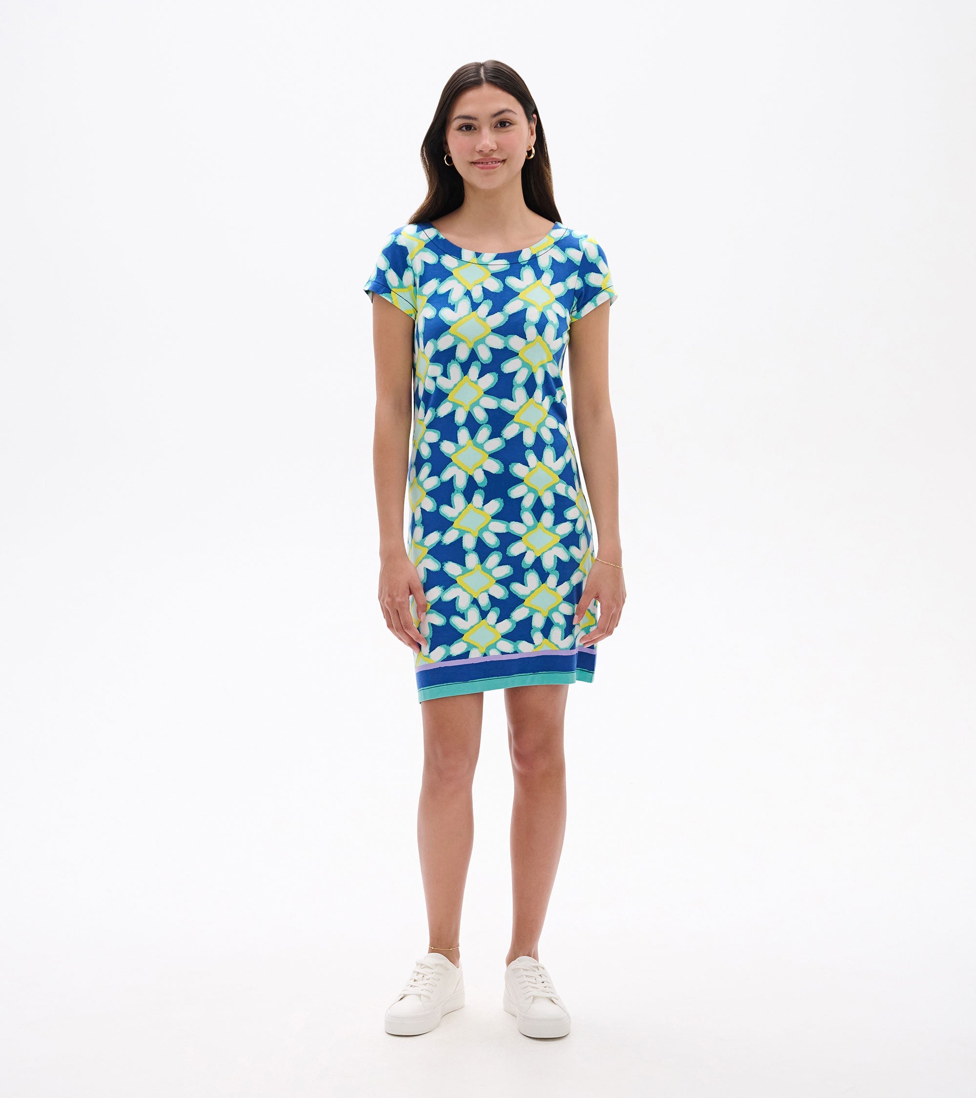 Nellie Dress - Shibori Flowers | Hatley Women
