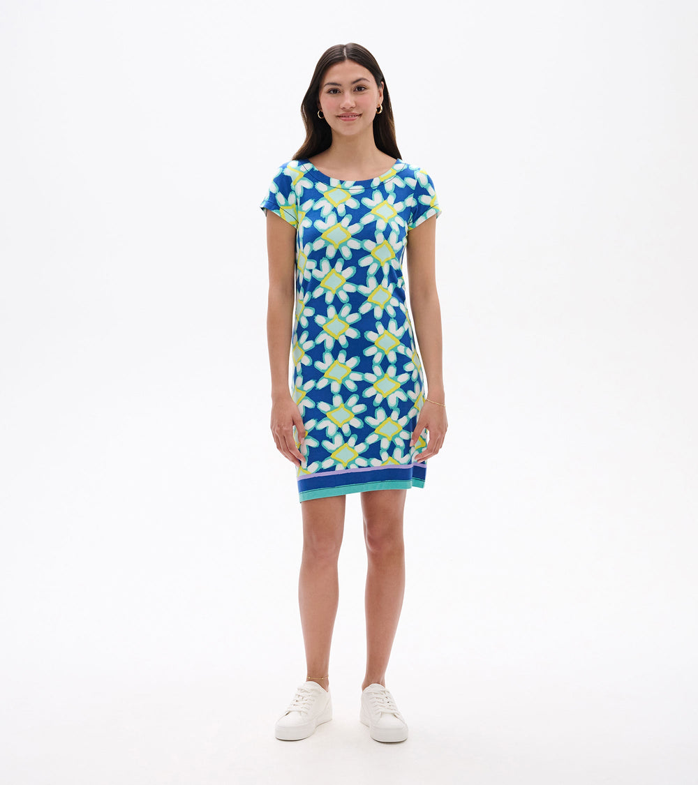 Nellie Dress - Shibori Flowers | Hatley Women