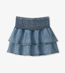 Girls Tencel Smocked Skirt | Hatley
