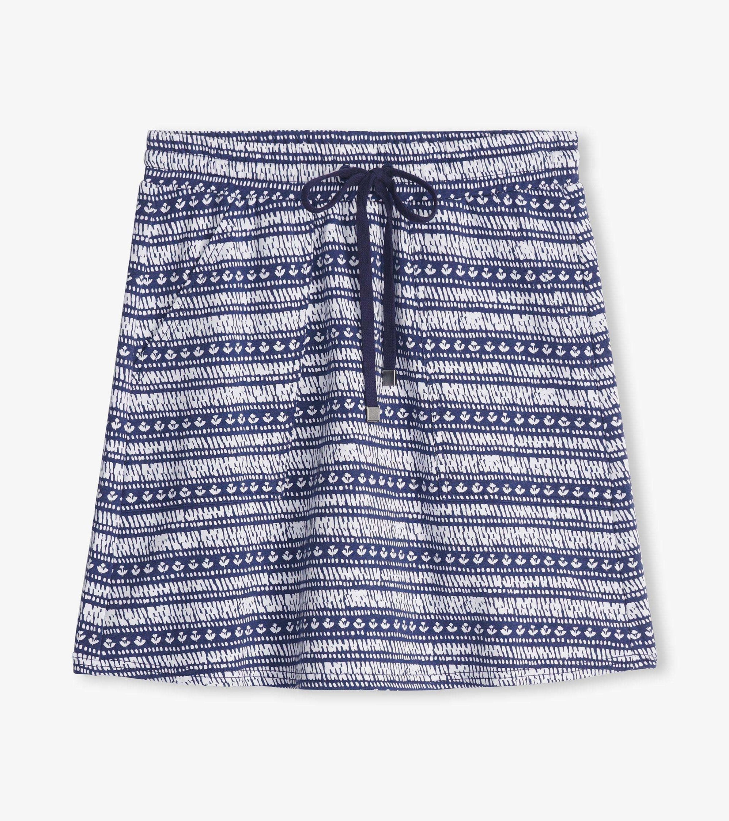Christine Skirt - Blue Brush Stripes | Hatley Onsale Women