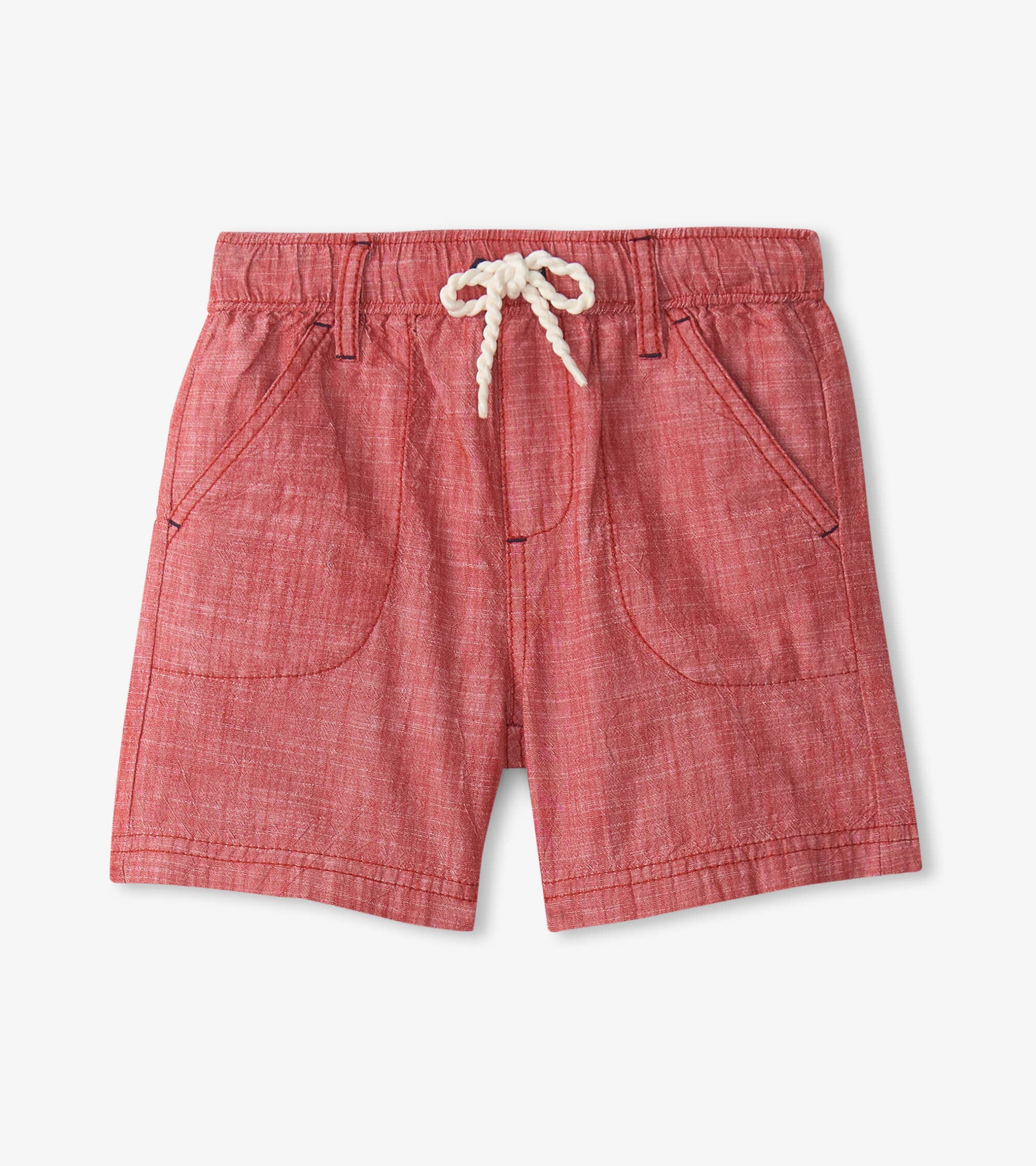 Boys Nautical Chambray Woven Shorts | Hatley