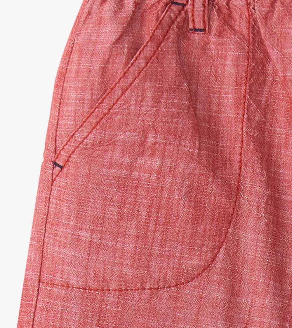 Boys Nautical Chambray Woven Shorts | Hatley