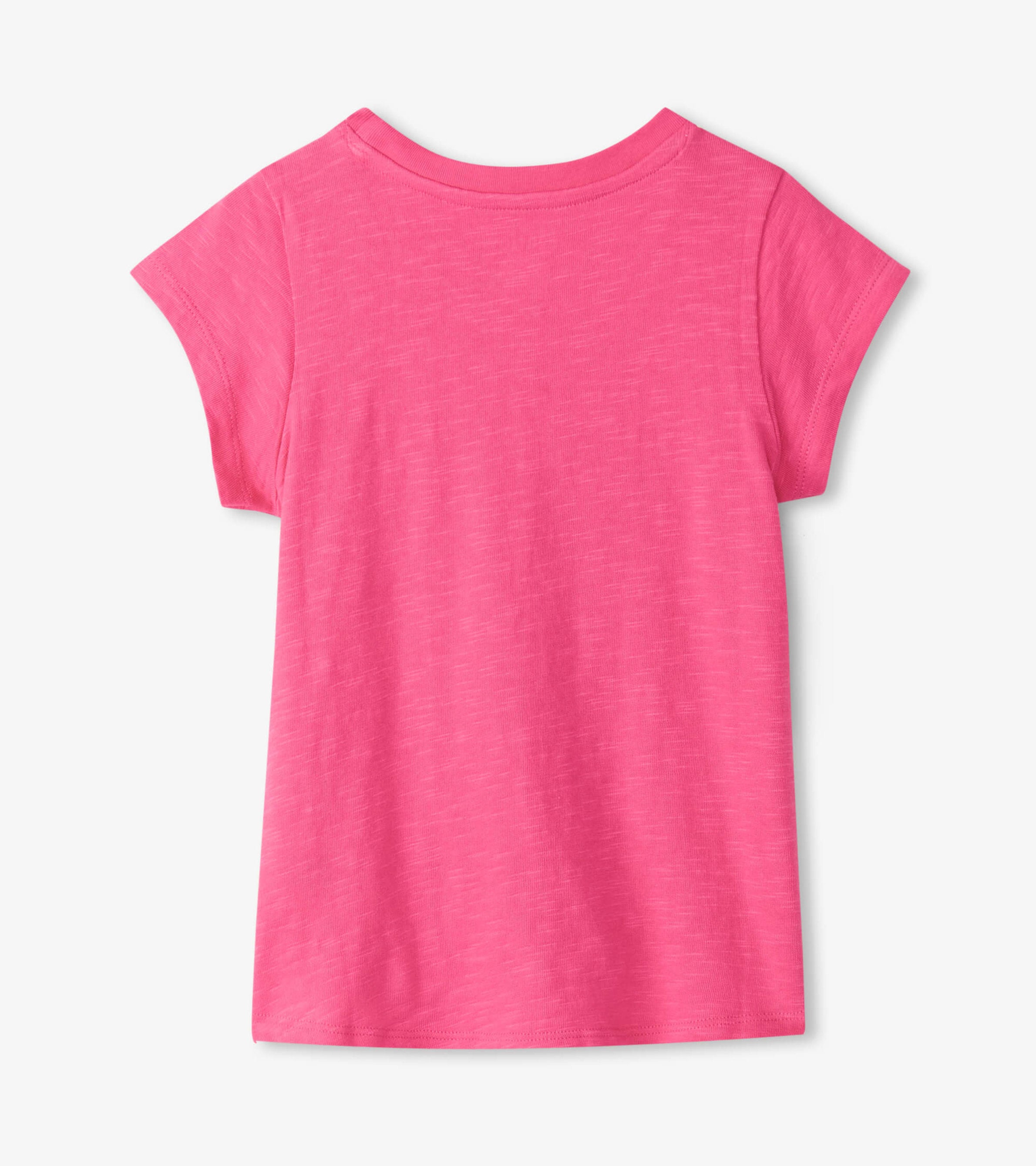 Girls Chiffon Heart Tie Front T-Shirt | Hatley