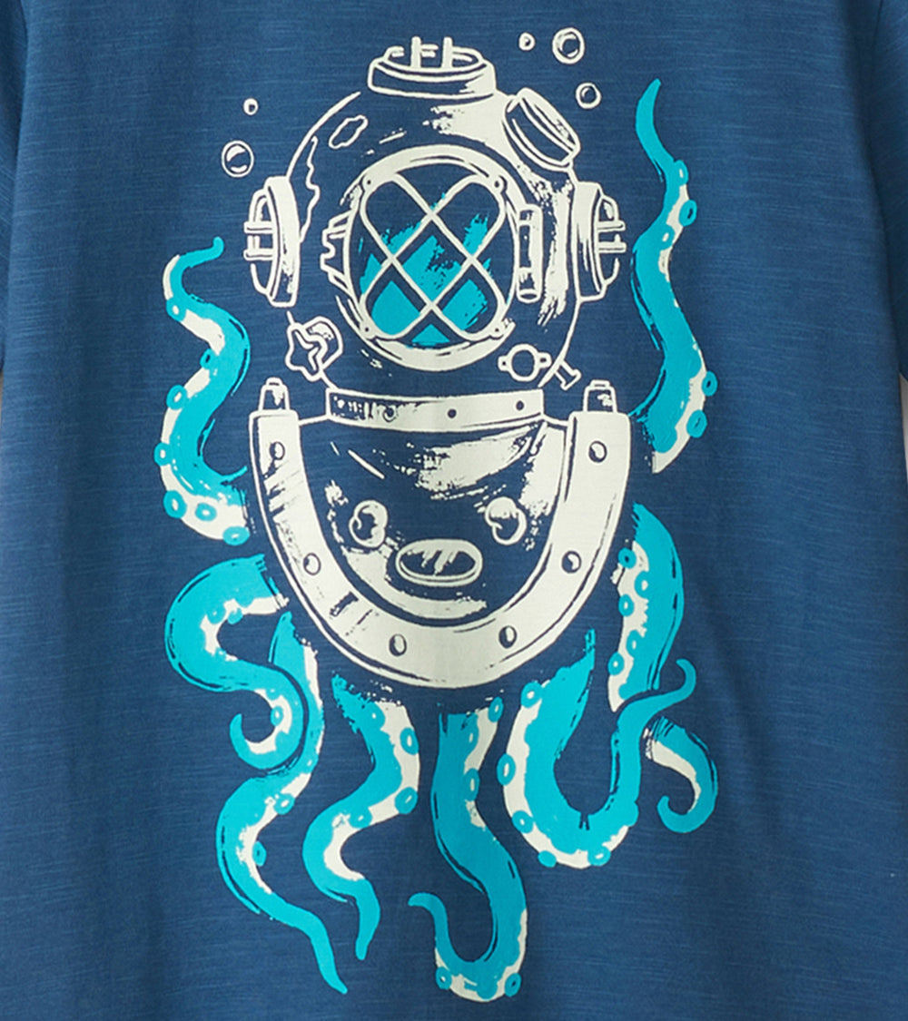 Boys Deep Sea Mariner Graphic Tee | Hatley Outlet Boys