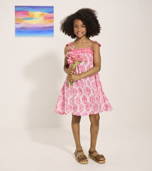 Girls Geo Mosaic Dress | Hatley For Girls