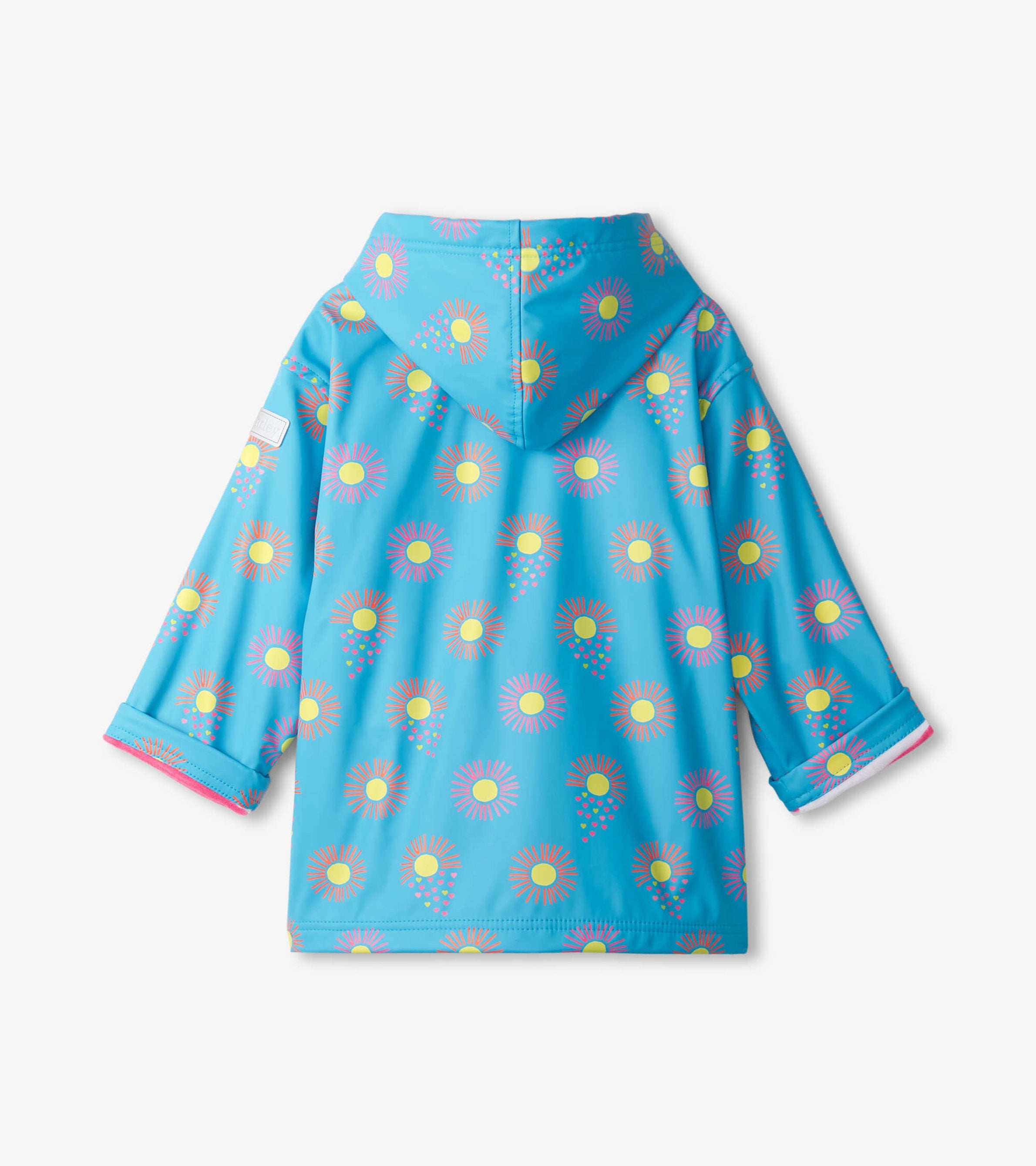 Girls Sunrays Zip-Up Rain Jacket | Hatley Outlet Girls