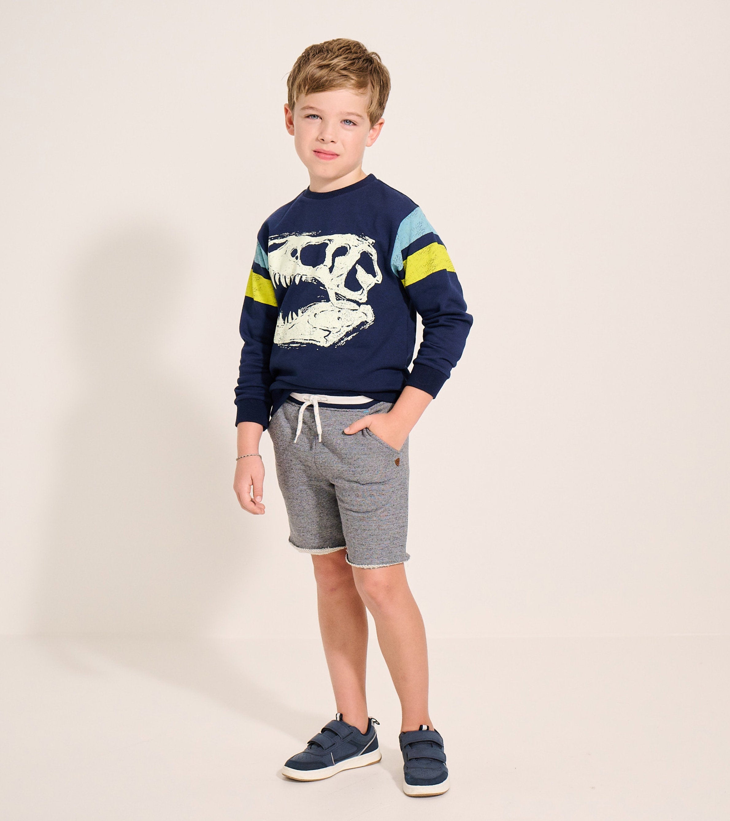 Boys Dino Glow Pullover Sweatshirt | Hatley Onsale Boys