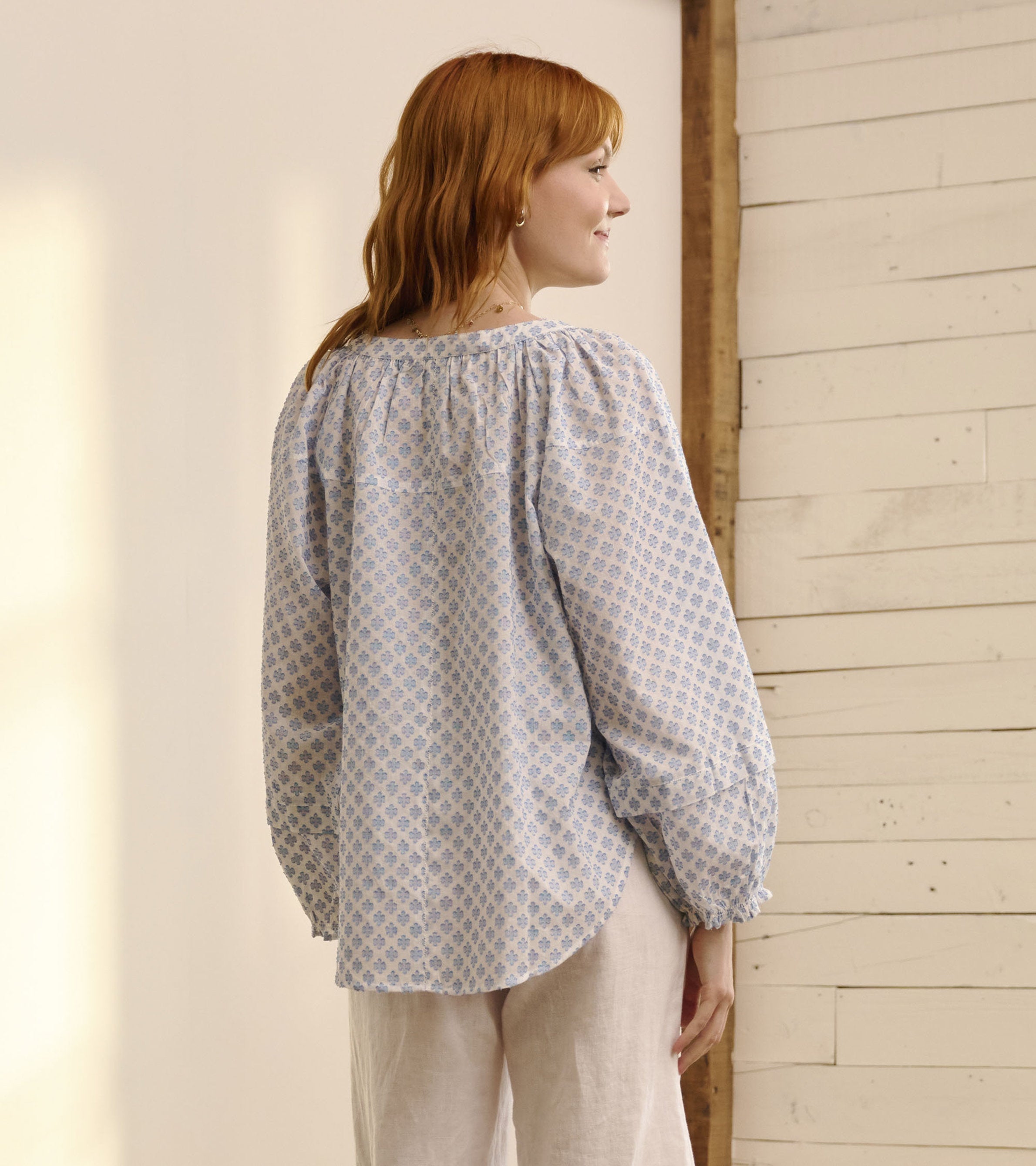 Naomi Blouse - Petal Palace | Hatley Discount Women