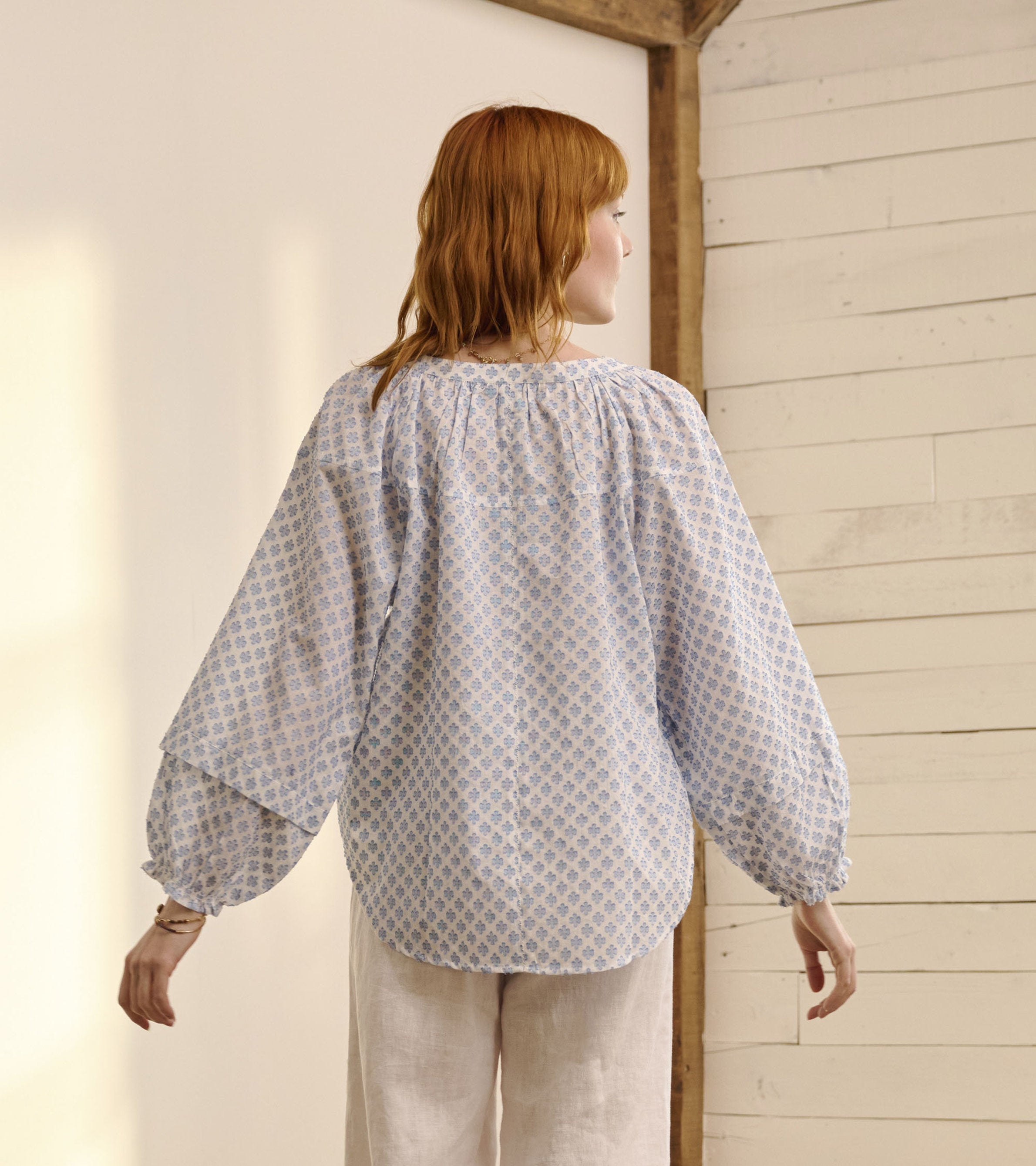 Naomi Blouse - Petal Palace | Hatley Discount Women