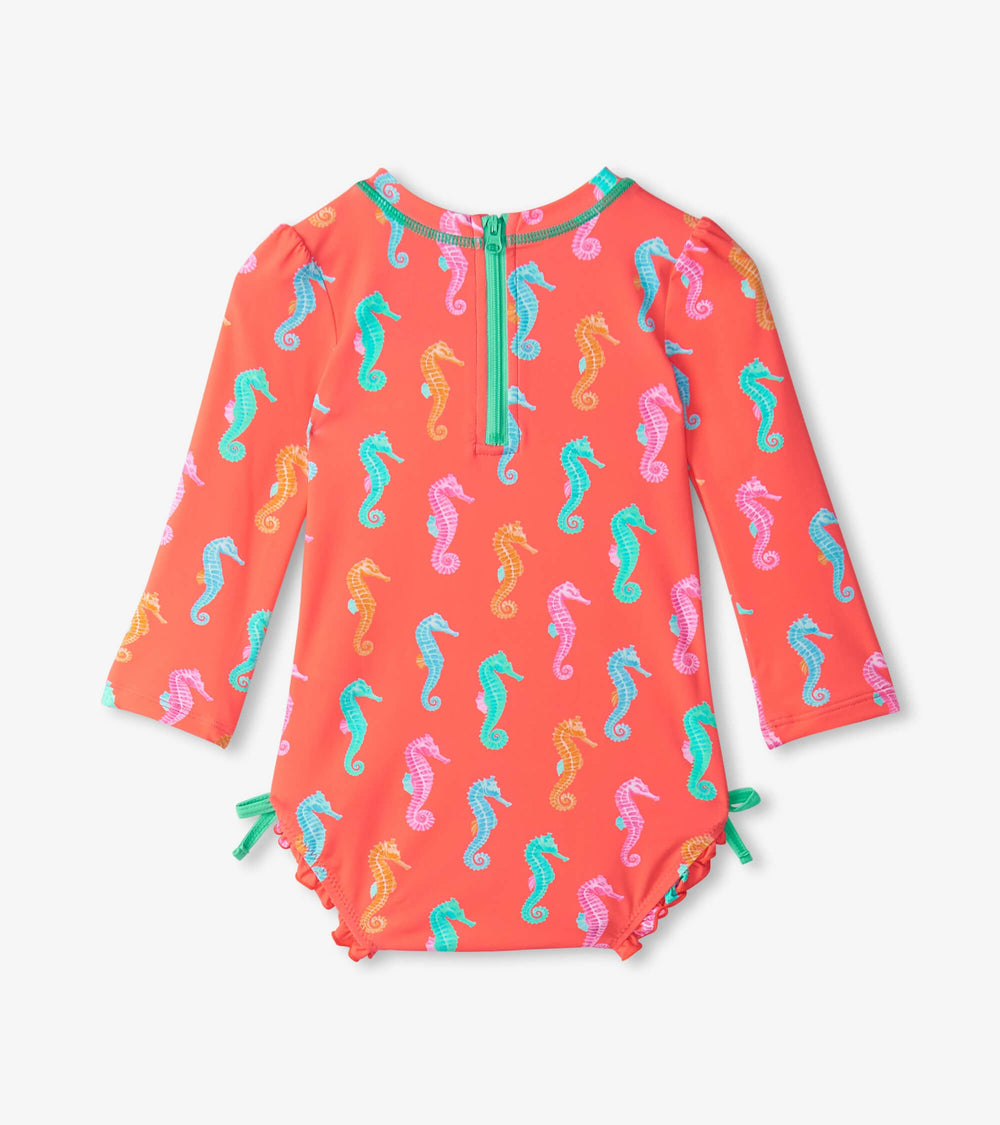Baby Girls Painted Sea Rashguard Swimsuit | Hatley Sale Baby & Toddler