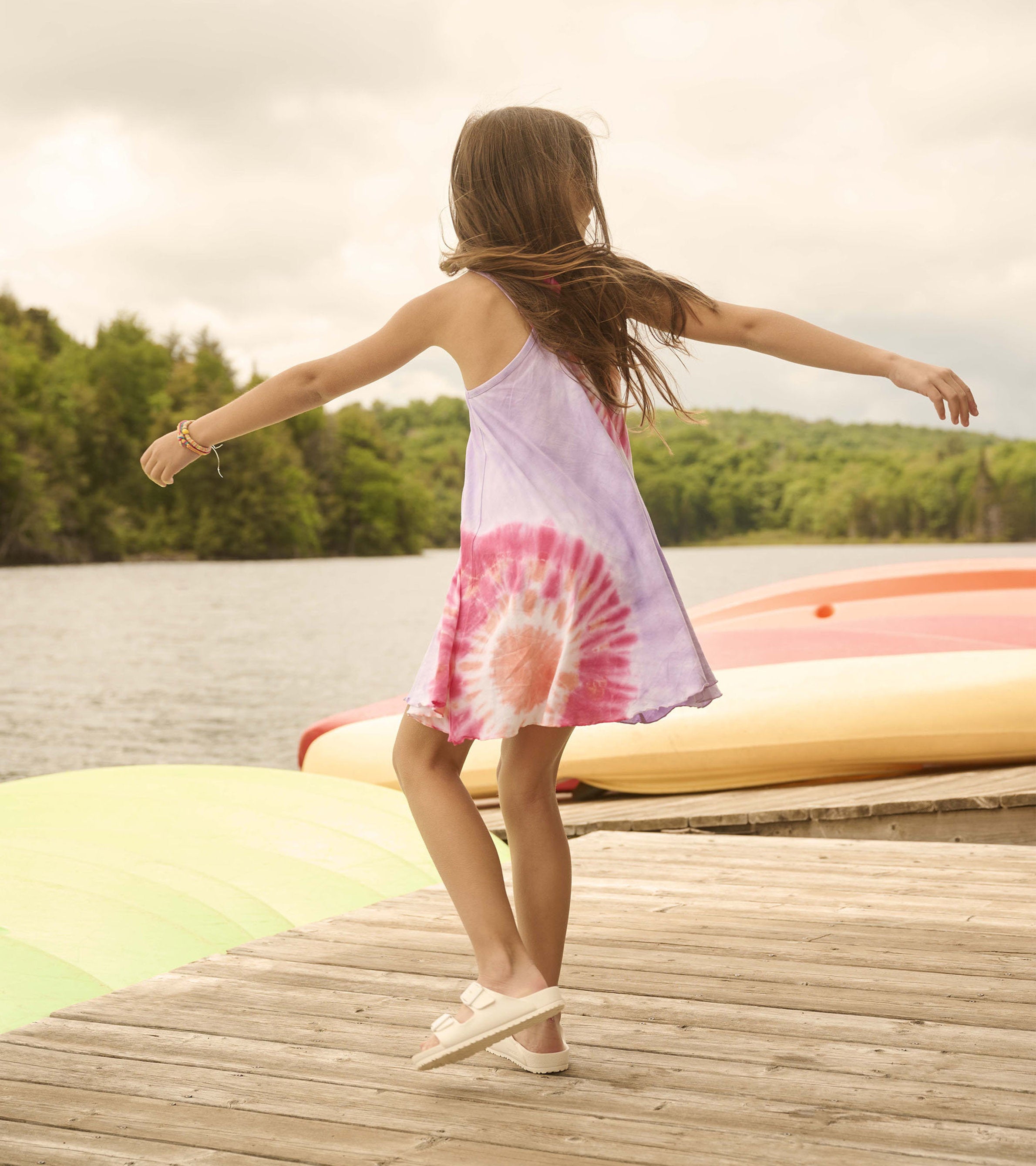 Girls Summer Sea Trapeze Dress | Hatley US Girls