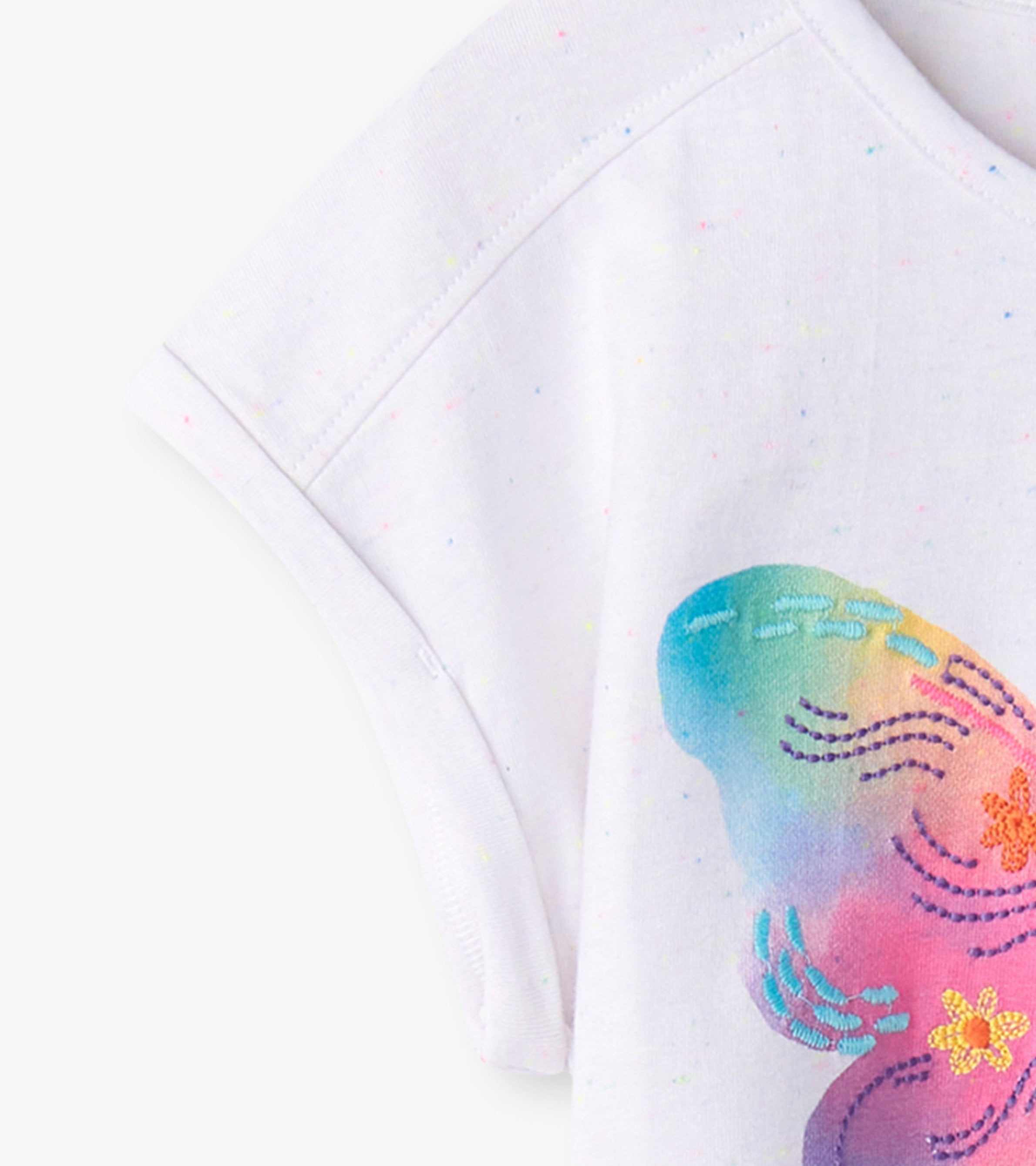 Girls Painted Butterfly Relaxed T-Shirt | Hatley For Girls
